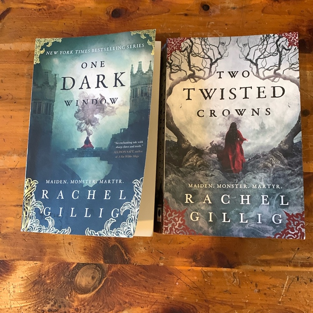 Books by Rachel Gillig One dark window, Two twisted crowns